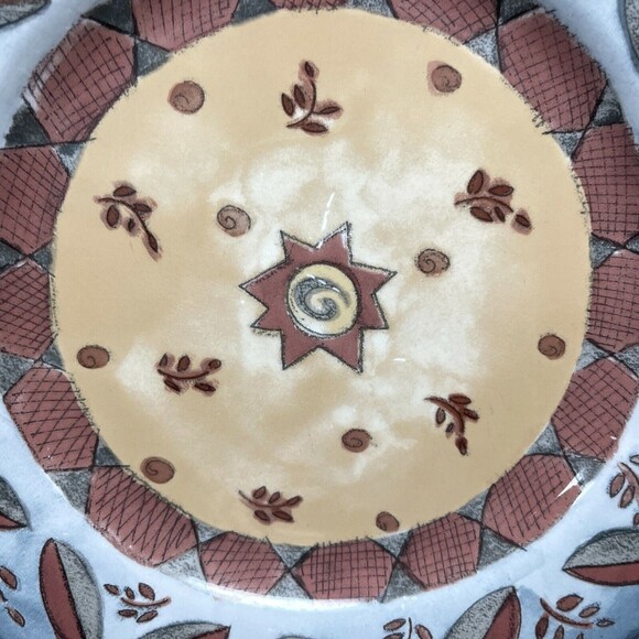 Coffee Shoppe by Sango Salad Plates Sue Zipkin Cinnamon Coffee Dark Roast Blend - Picture 4 of 9